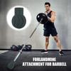 Boden Drehbar Hantel Landmine Basis Krafttraining Silikon Halter Hantel Rotationspressen