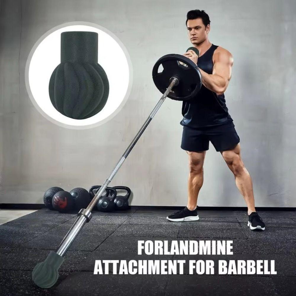 Boden Drehbar Hantel Landmine Basis Krafttraining Silikon Halter Hantel Rotationspressen