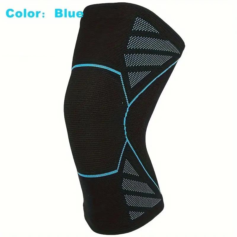 Four-sided Elastic Three-dimensional Knitting Sports Breathable Knee Pads Basketball Running Leggings Outdoor Mountaineering Riding Knitted Knee Pads