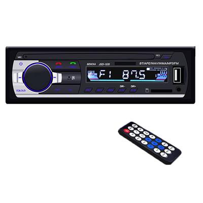 STRIVEHUGTOSUCCESS 520 Autoradio 24V MP3-Player Externer Verstärker Fernbedienung Bluetooth FM AUX USB SD 1Din 4*60W