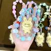 Creative 999 Pure Gold Rose Bear Phone Lanyard - Cute Gift Pendant for Driving Traffic