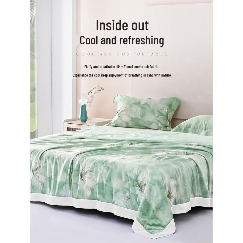 Mengjie Washable Lyocell Mulberry Silk Summer Duvet