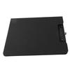 A4 Clipboard Folder Hold 100 Sheets Simple Straight Grain Office Clipboard Folder Paper Folders for School Office Black