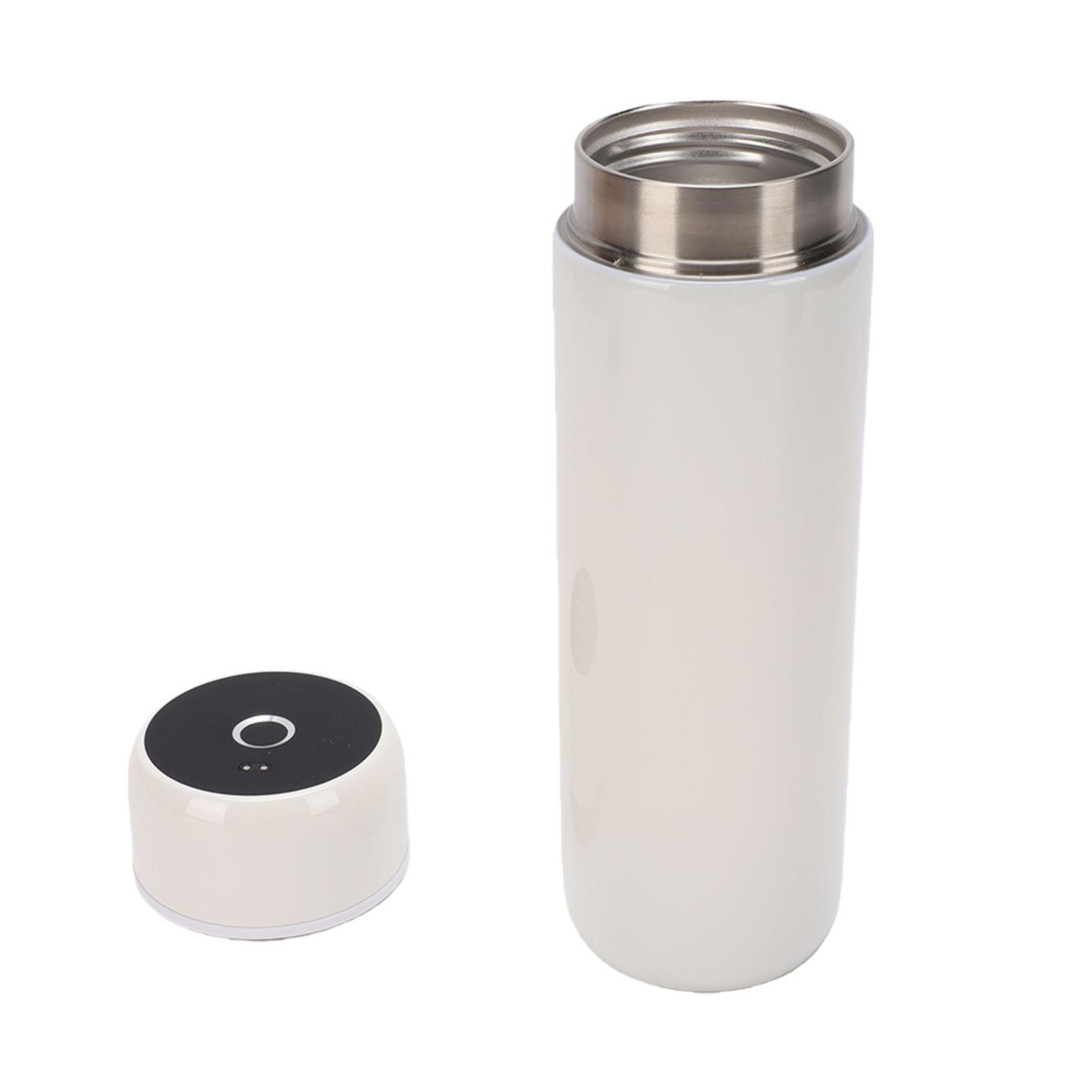 

Fingerprint Water Bottle Can Store 10 Fingerprints 450ml Double Layer Stainless Steel Insulated Bottle for Gyms Offices