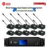 HuiDu HD-8999S Professional Gooseneck Microphone Conference System (CN Version)