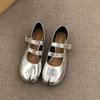 Scarpe Basse Mary Jane da Donna con Cinturino e Fibbia Moda Calzature Femminili Basse e Morbide Punta Strana Scarpe Basse da Donna Lolita 2026 Nuove