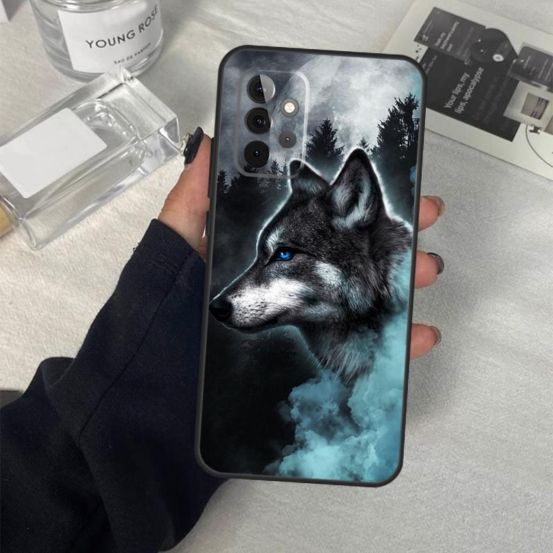 Wolf Wölfe Hülle Für Samsung Galaxy A53 A33 A23 A13 A14 A24 A34 A54 A52 A32 A22 A12 A51 A71 A21S Abdeckung