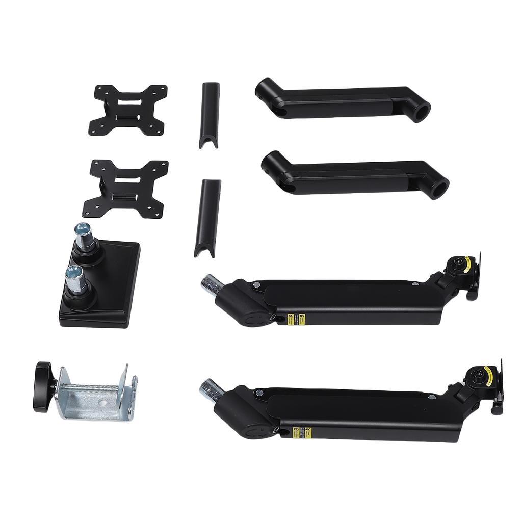 Dual Display Screen Arm Computer 13 34in 4.4 22lb Curved Screen Stand Mount for Desk