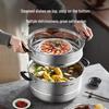 Supor 304 Stainless Steel Steamer Pot with High Arch Lid