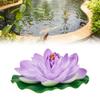 Multicolor Artificial Water Lily Floating Lotus Flower, 18cm, Environmentally Friendly Material, Perfect for Garden Pond