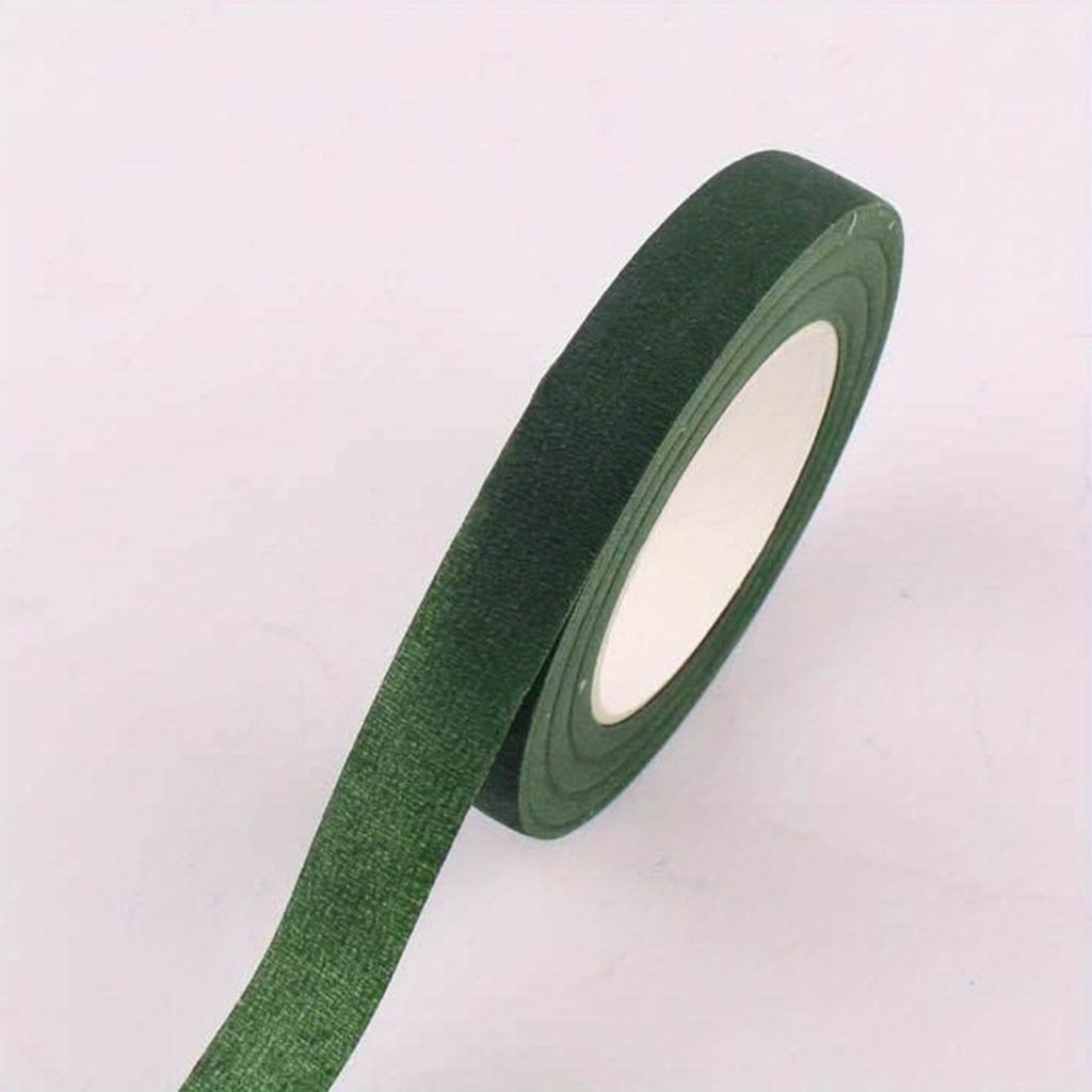 5pcs Green Paper Floral Tape,for Bouquet & Plant Wrapping, DIY Handicraft