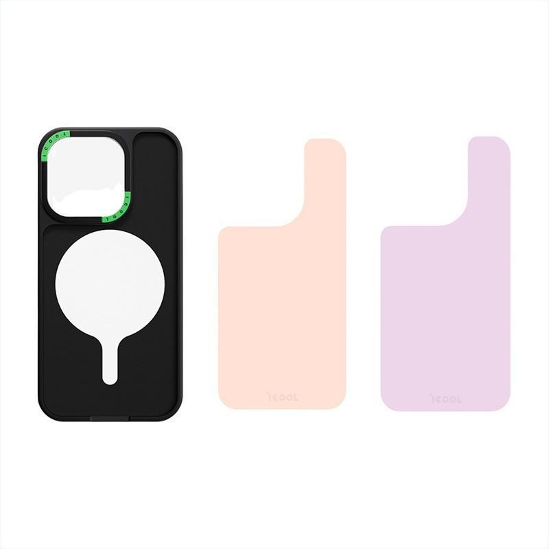 Replaceable Back Plate Mobile Phone Case Iphone15 Flower Apple 14pro Removable Magnetic Two-in-one Can Be Changed At Will