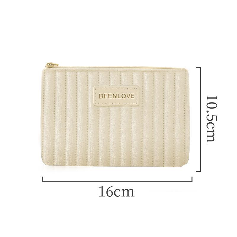 

S/L Handheld Makeup Bag Autumn/Winter Travel Wash Bag High Beauty Portable Wallet Coin Purse Inner Bag Travel Accessories