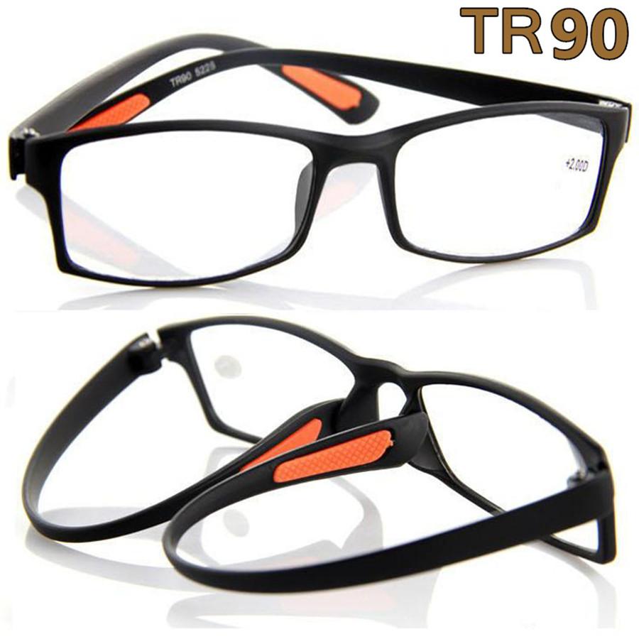 Men Women Fashion Reading Glasses Flexible TR90 Frame Reader Spectacles +1.0 1.5 2.0 2.5 3.0 3.5 4.0 Eyeglasses Eyewear