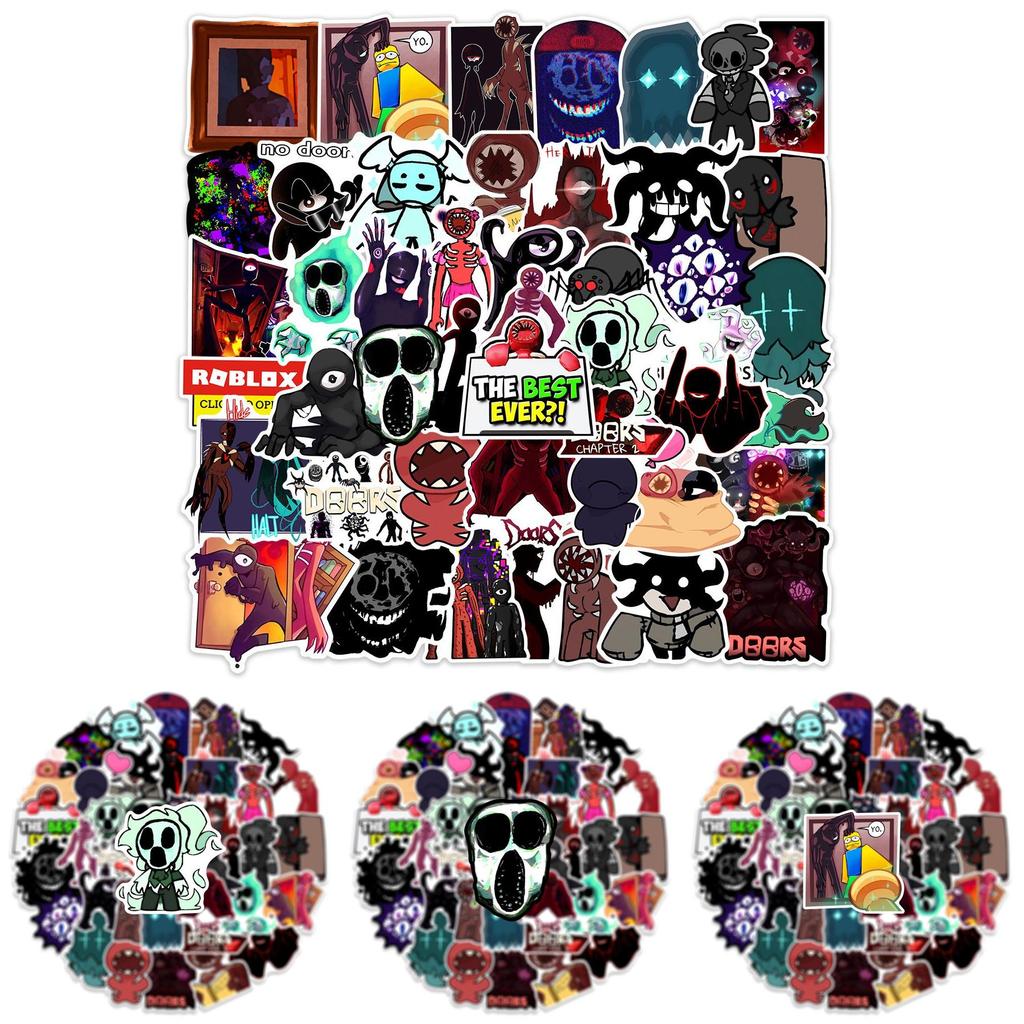 Add Personalized Touch To Your Gadgets With 50pcs Waterproof Roblox Figure Stickers
