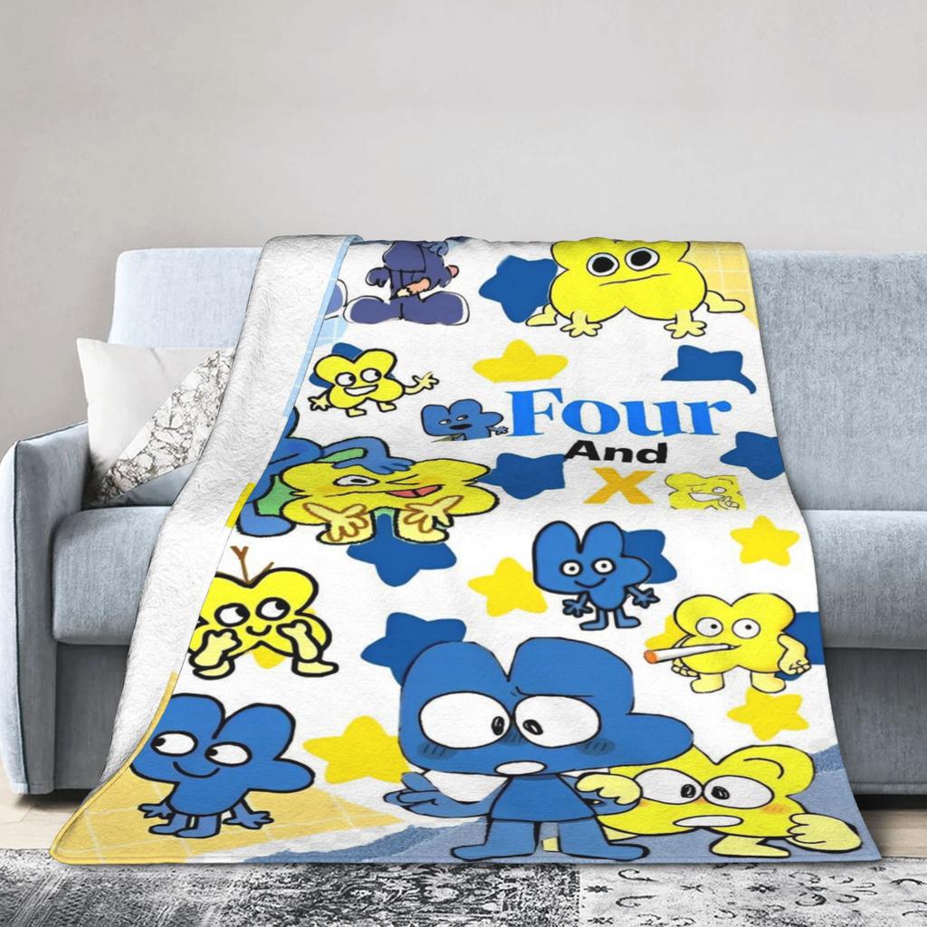 Flannel Blankets Cartoon Customized Throw Blanket for  Sofa Bedding Lounge 125*100cm Quilt