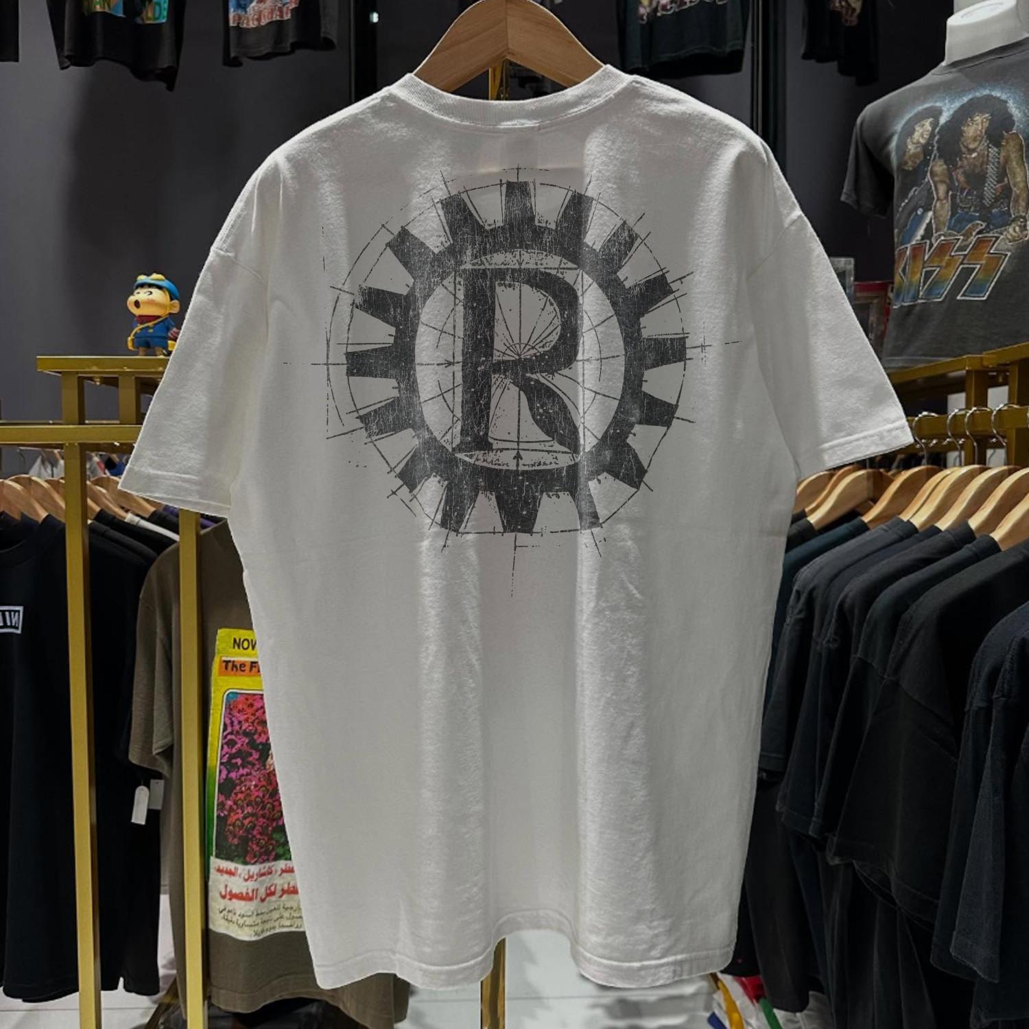 90s RATM Nuns And Guns Aged T-Shirt White XXL S