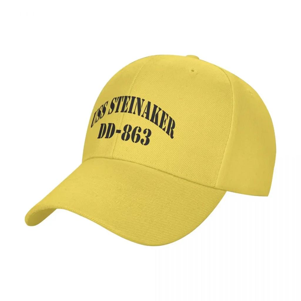 New USS STEINAKER (DD) SHIPS STORE Baseball Cap Rugby beach hat Big Size Hat Boy Child Womens