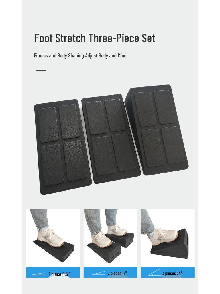 TEMU EPP Slant Board: 3-Piece Leg Exercise & Stretching Foot Pad Set