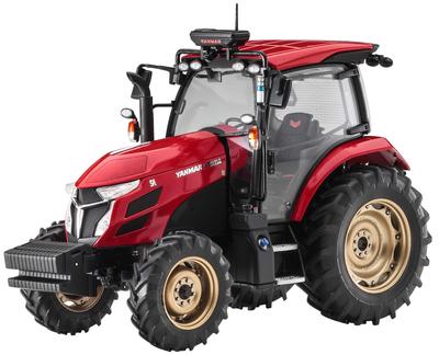 Hasegawa Yanmar Tractor YT5113A Robot Tractor Plastic Model 66108 1/35