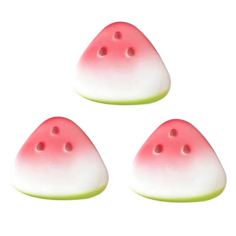 Watermelon Squishy Fidget Toy Slow Rising Fruit Stress Reliever Anti-Anxiety Sensory Squeeze Toy for Kids & Adults (Fun Gift)