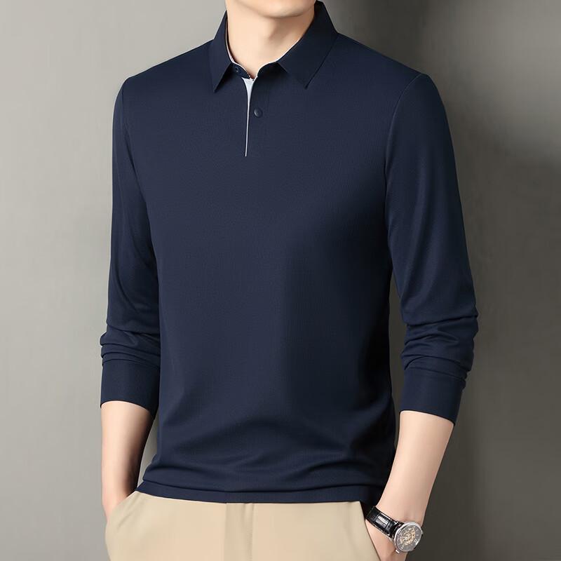 

Firstview Men s Winter Waffle Fleece-Lined Long Sleeve Polo Shirt L