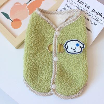 Cute Soft Winter Dog Clothes Comfortable French Bulldog Style Puppy Vest Thicken Yorkie Style Dog Coat Small Medium Dogs