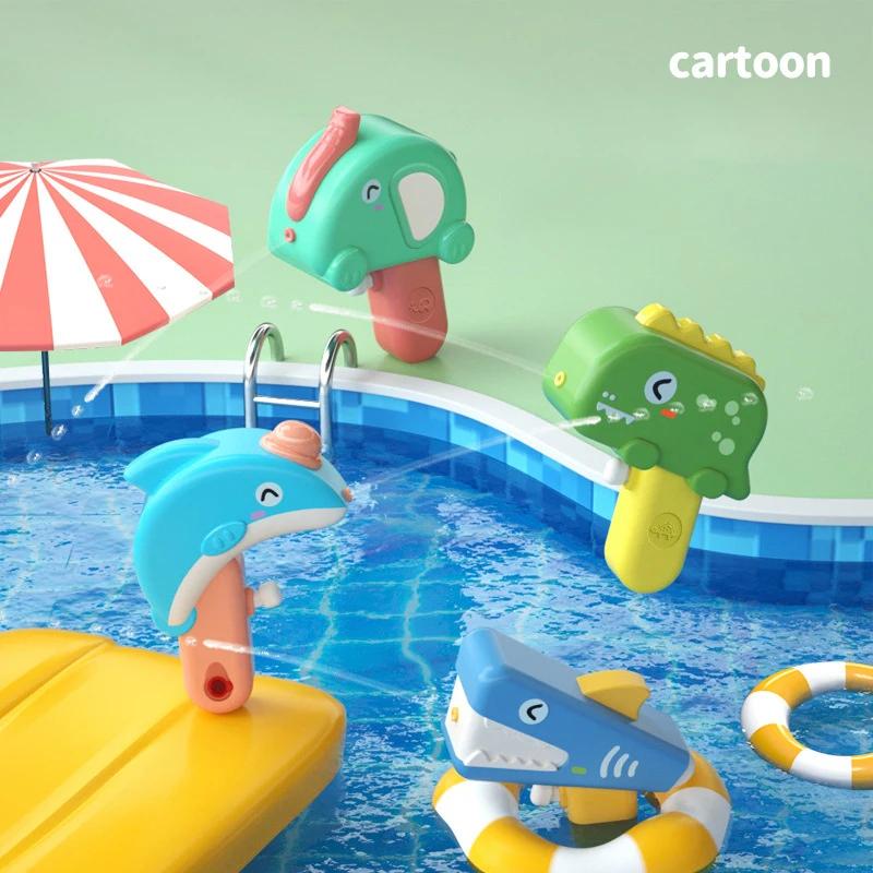 Baby Animals Water Guns Toys For Kids Kawaii Water Pistols Summer Beach Pool Party Water Squirt Blasters Cute Toys For Children