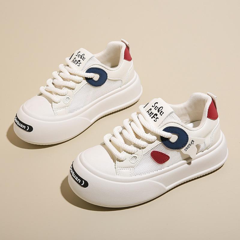 Designer Sneakers for Women Fad Women's Mesh Breathable Thick Bottom Sneaker Women Soft Comfort Outdoor Sneakers Zapatillas Muje