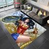New Shelves! Classic DC Wonder Woman Carpet, Living Room Bedroom Office Children's Room of Choice, Non-slip Machine Washable Mat