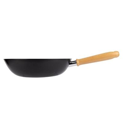 Wok - COSY & TRENDY - Fusion 30 Cm - Acier Carbone - Tous Feux - Base Plate