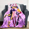 Superhero Trio Adventure Flannel Blanket Super Soft Warm Cozy Blanket For Sofa Bed Office Travel Allseason Home Decor Gift
