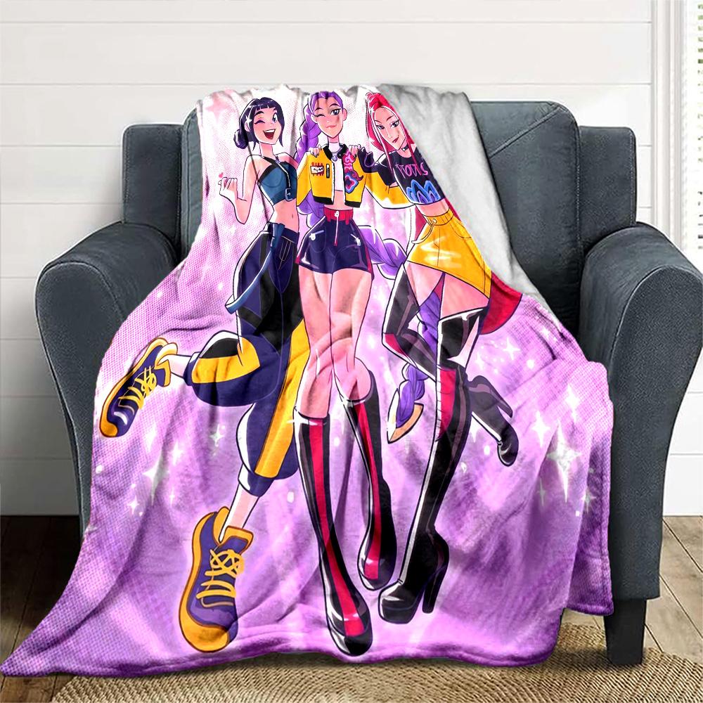 Superhero Trio Adventure Flannel Blanket Super Soft Warm Cozy Blanket For Sofa Bed Office Travel Allseason Home Decor Gift
