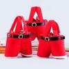 Christmas Decorations Candy Bag Wine Bottle Holder Santa Pants Lovely Treat Bags Sacks Stocking Filler