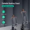 Foldable Multifunctional Phone & Tablet Holder for Bedside and Live Streaming
