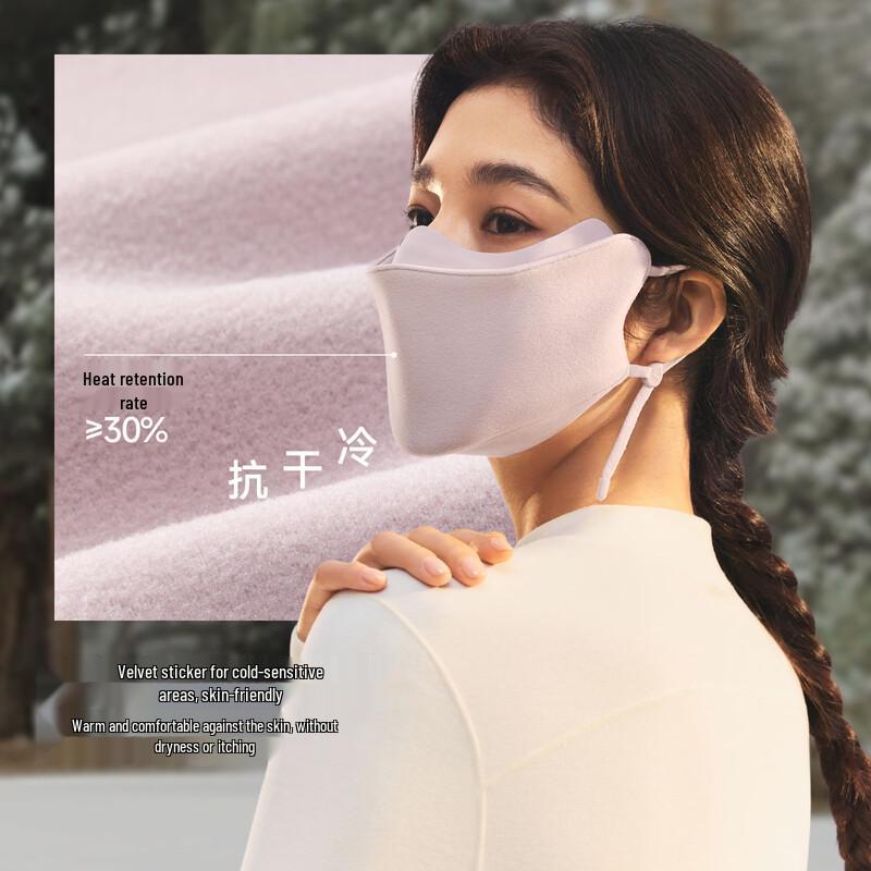 Beneunder PM055 Winter Windproof Fleece Cycling Mask