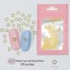 Japanese Style Metal Flower & LOVE Letter Nail Art Decorations