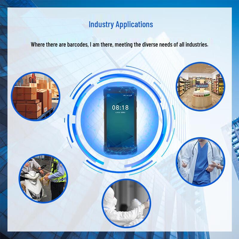 iData T1 Industrial Handheld Android Barcode Scanner