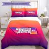 Grand Theft Auto Bettwäsche-Set Perfekt für Schlafzimmer Leicht Perfektes Geschenk für Freunde Familie