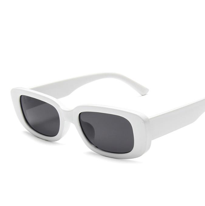 Small Square Rectangle Sunglasses Women Square Sunglasses 90s Retro Eyewear Vintage Candy Color Sunglasses Lentes Sol