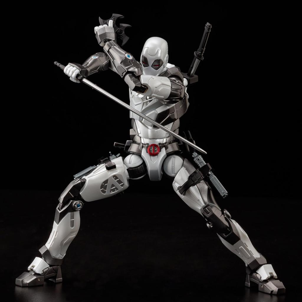 Fighting Armor Deadpool ABS Målad Actionfigur X-FORCE ver. Icke-skala & Pressgjuten
