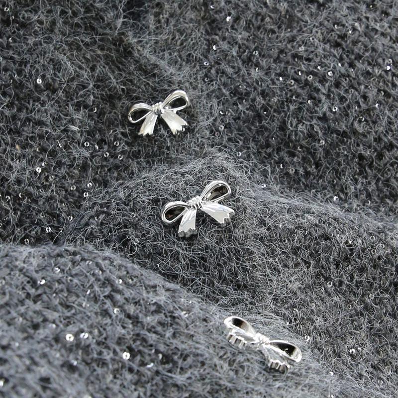 High-End Women's Sequin Knitted Sleeveless Cardigan Vest - Perfect for Layering In Spring, Autumn, and Winter 2025