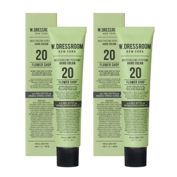 W.DRESSROOM Kvepiantis rankų kremas 50ml*2vnt - 45 variantai [BTS mėgstamiausias kvapas!]