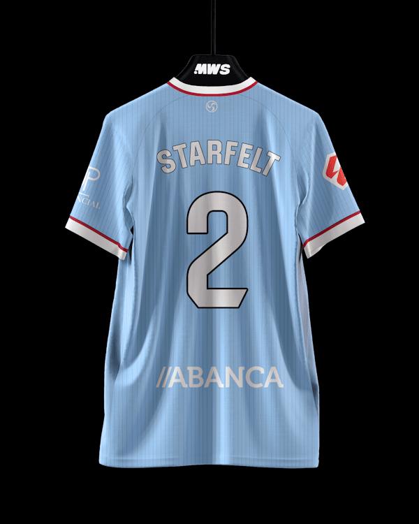 2026 Celta De Vigo 3D Print Football Jersey Men Women Summer Sports Outdoors T-shirt Breathable Quick Drying Streetwear Clothing