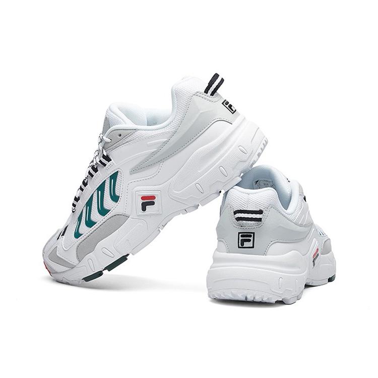 FILA Running Shoes Grey/White/Green Women's F12W031110FWG