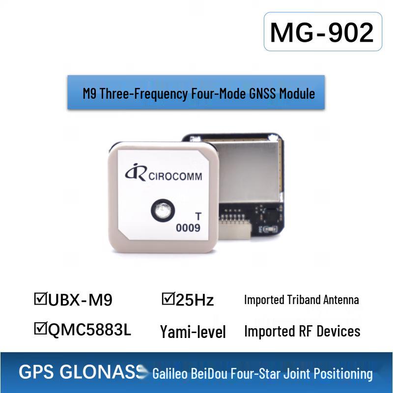 MG902 Triple-Band Sub-Meter GNSS Module with Compass