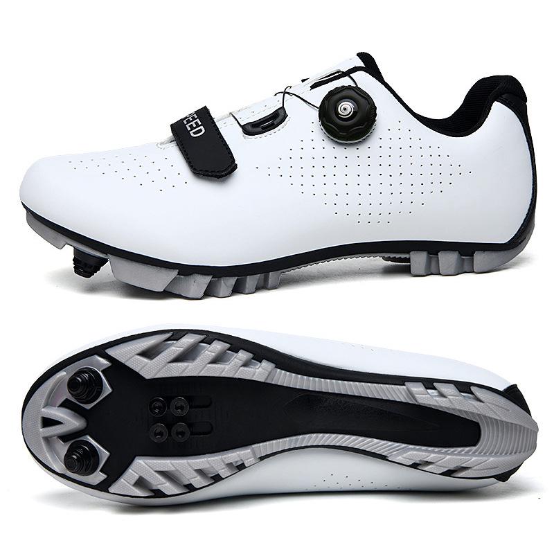 Spring/Summer Men's & Women's Clipless Mountain & Road Cycling Shoes with Hard, Wide Soles