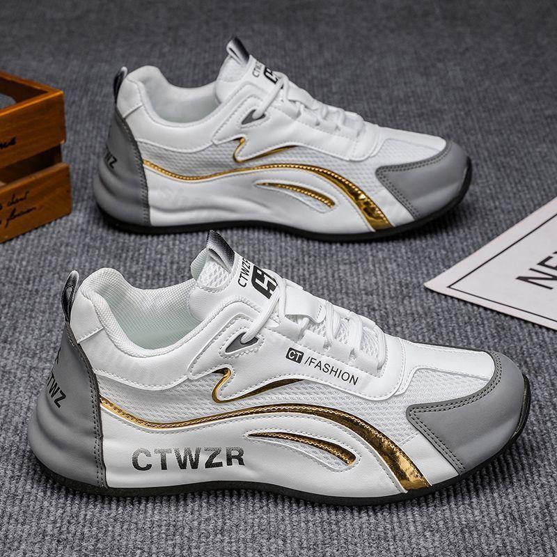 Men's Casual Sports Shoes Sneakers 2025 New Summer Non-slip Mesh Breathable Outdoor Sports Shoes Student Tennis Running Shoes