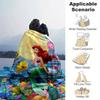 The Little Mermaid Cartoon Blanket, Short Plush Cute Warm Blanket, Living Room Home Decoration Sofa Four Seasons Travel