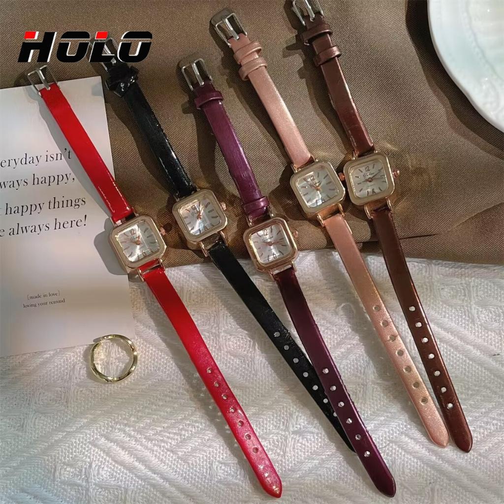 Dameklokke i koreansk Harajuku-stil, søt Mori-jente - Liten urskive, enkelt utseende